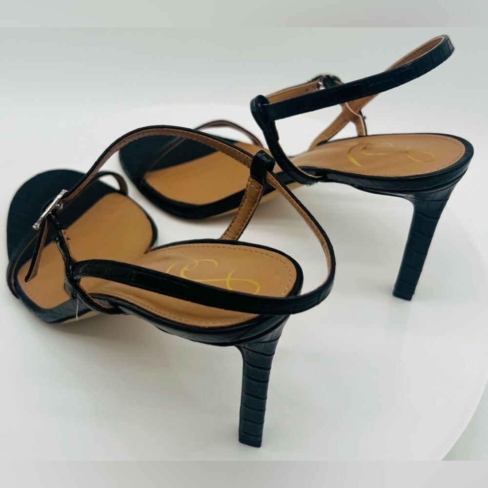SAM EDELMAN | Doran Strappy Stiletto Sandal | Champagne Gold | NWT 9.5 - Picture 8 of 10
